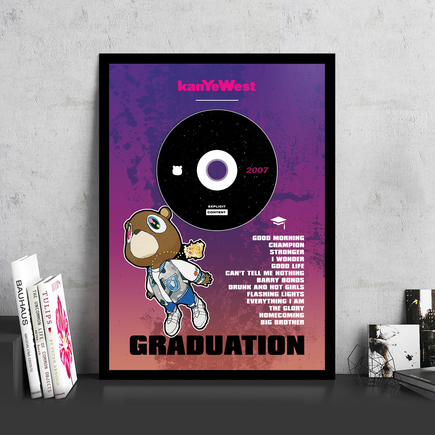 Kanye West Graduation Album Cover Wallpaper