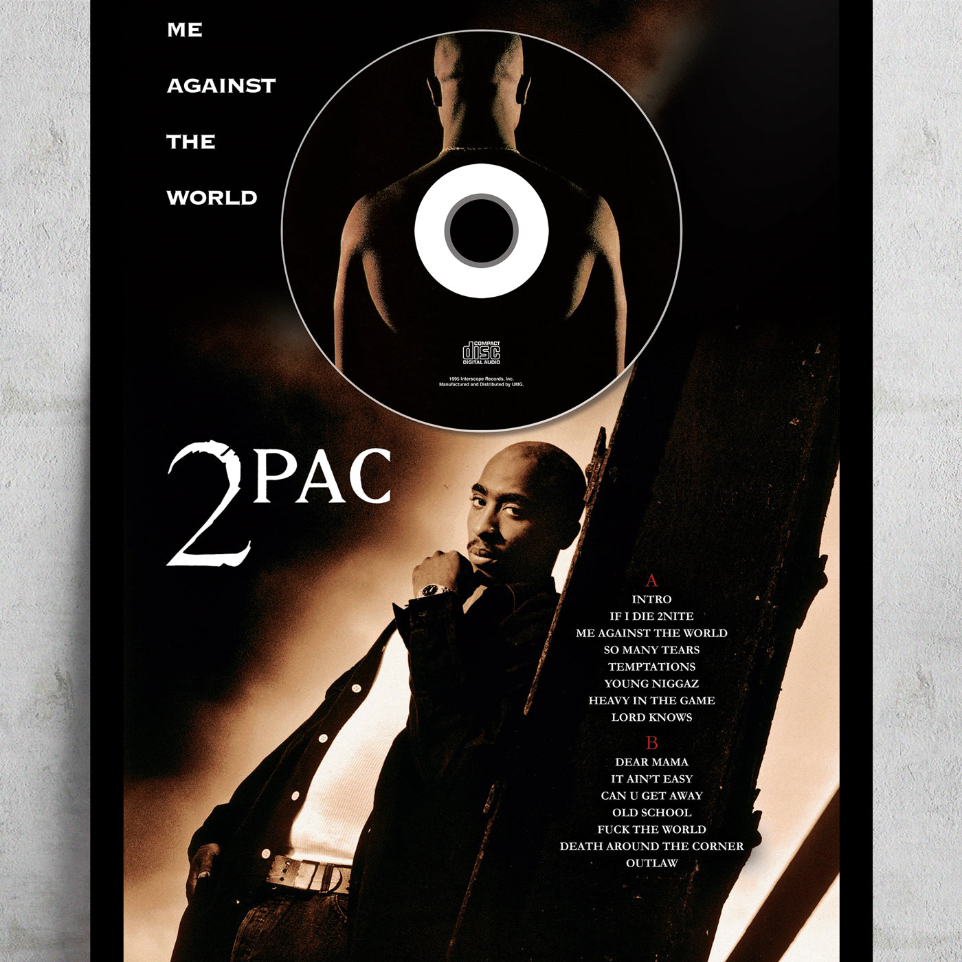 印象のデザイン 2PAC ME 2枚組 LP WORLD THE AGAINST 洋楽 ...