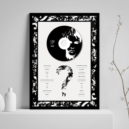 XXXTENTACION '?' FRAMED CD ALBUM PLAQUE
