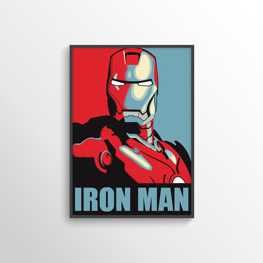 IRON MAN MOVIE FILM POSTER PRINT
