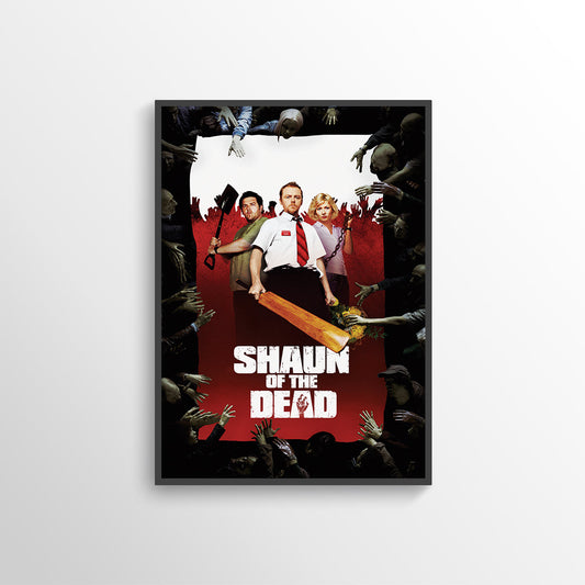 SHAUN OF THE DEAD MOVIE FILM POSTER PRINT