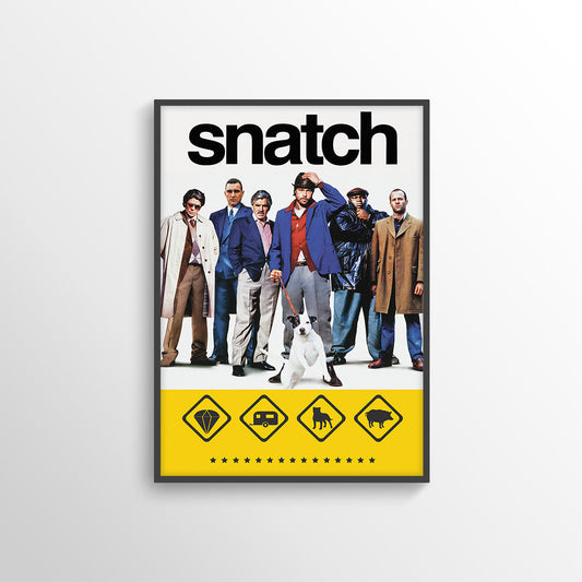 SNATCH MOVIE FILM POSTER PRINT