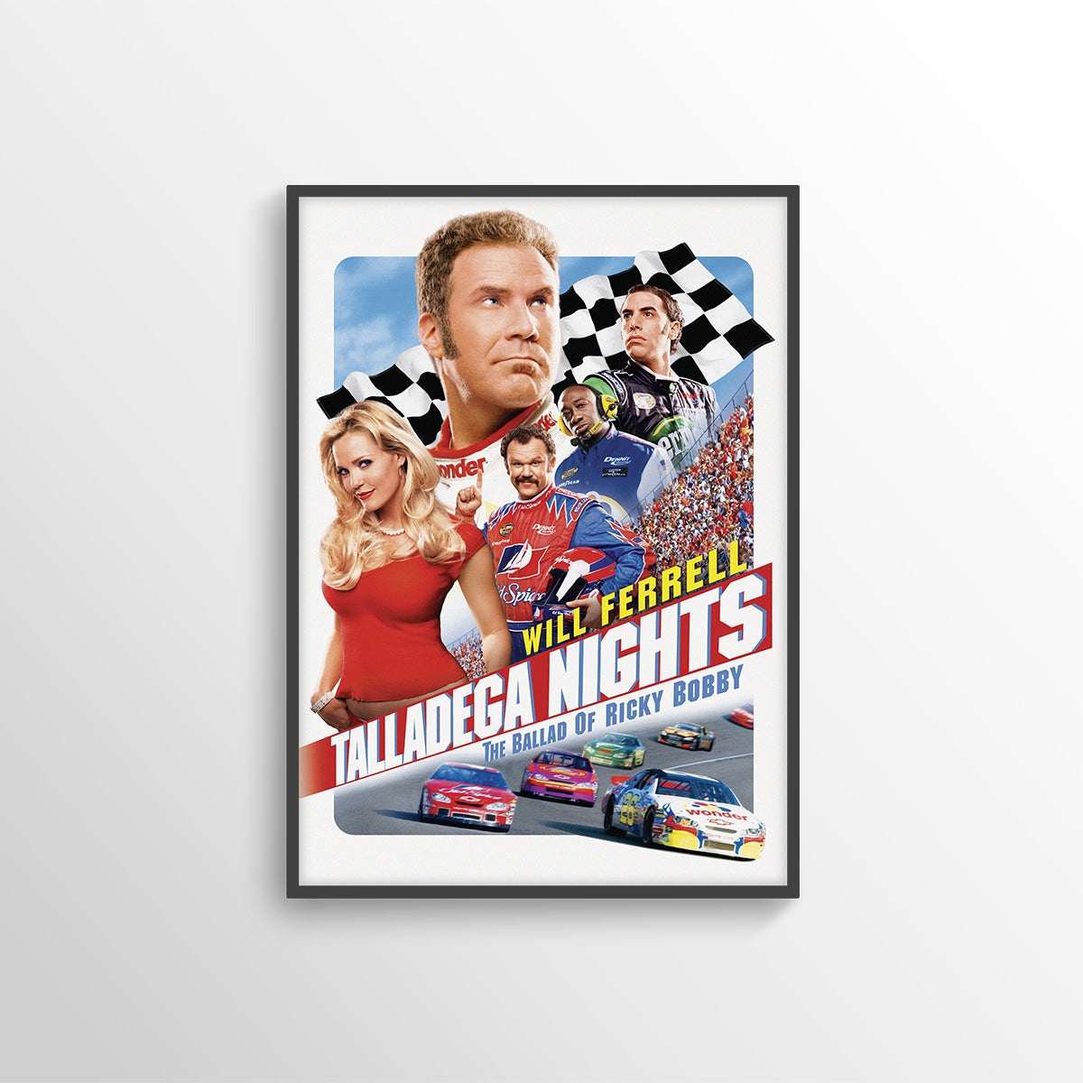TALLADEGA NIGHTS MOVIE FILM POSTER PRINT