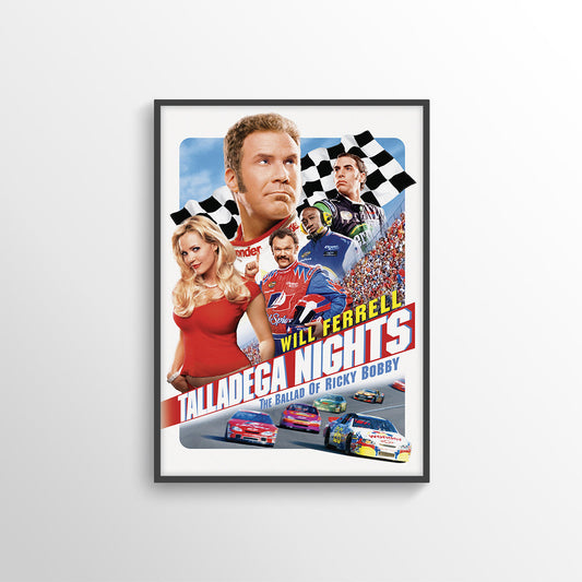 TALLADEGA NIGHTS MOVIE FILM POSTER PRINT