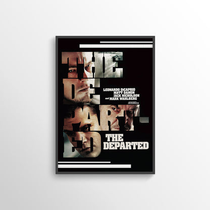 THE DEPARTED MOVIE FILM POSTER PRINT