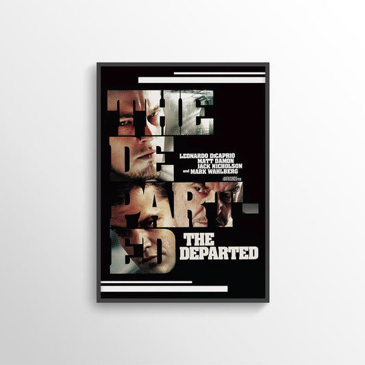 THE DEPARTED MOVIE FILM POSTER PRINT
