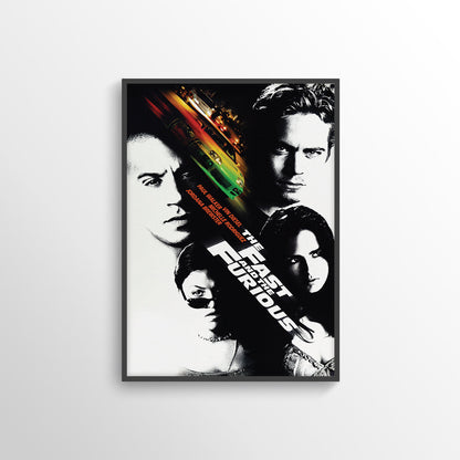 THE FAST AND THE FURIOUS MOVIE FILM POSTER PRINT
