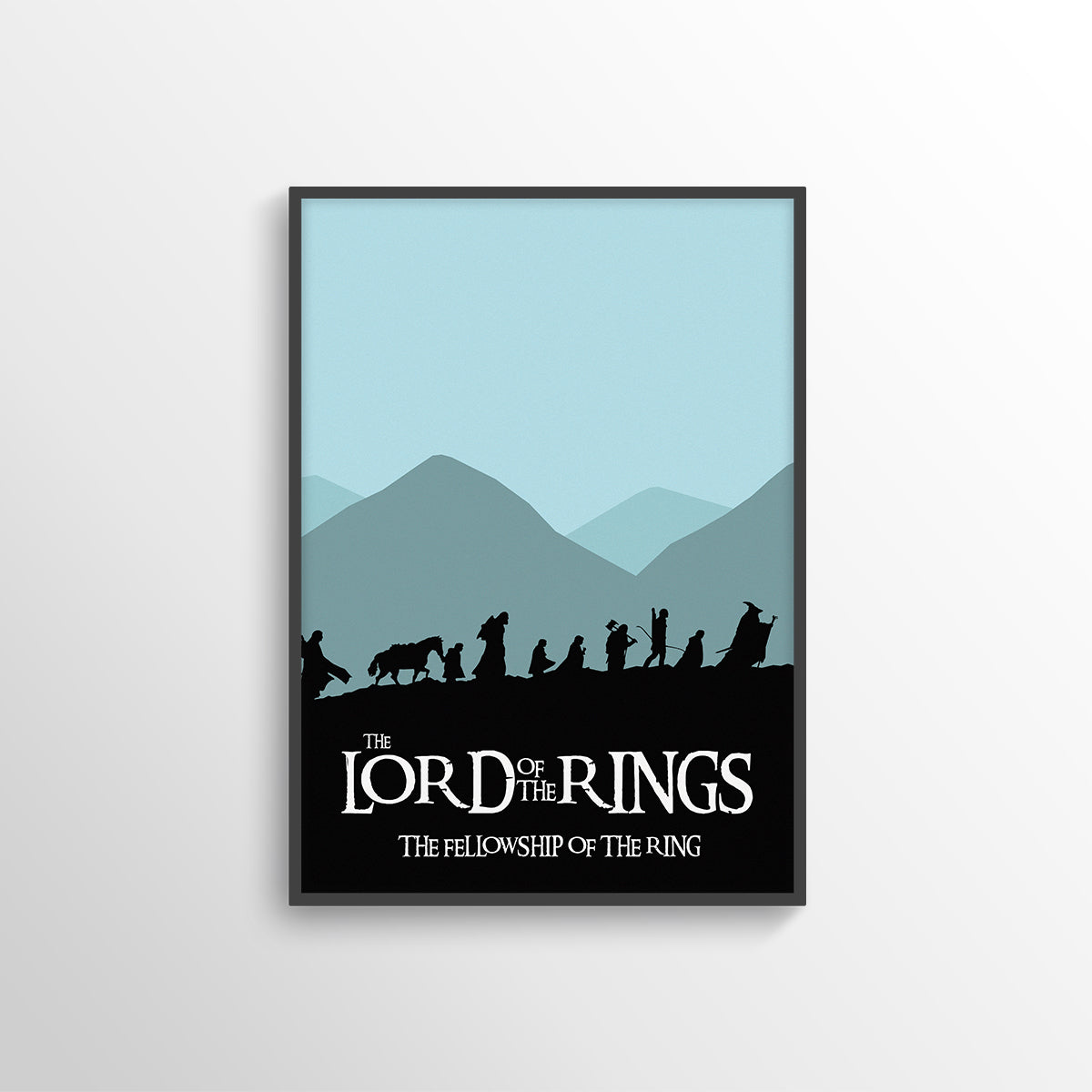 THE LORD OF THE RINGS MOVIE FILM POSTER PRINT