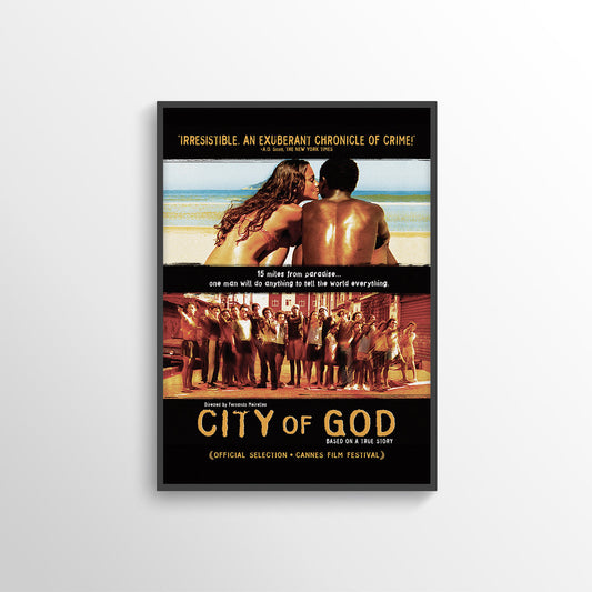 CITY OF GOD MOVIE FILM POSTER PRINT